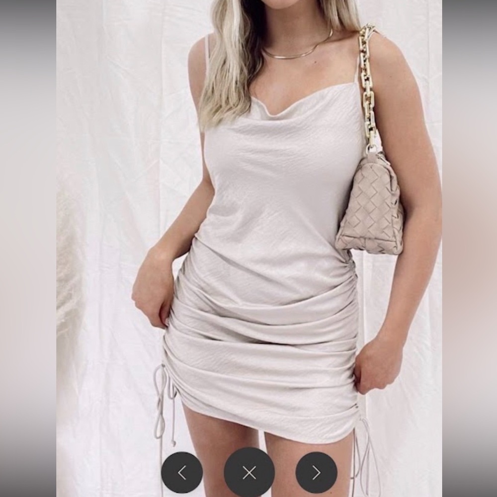 Slip mini dress small